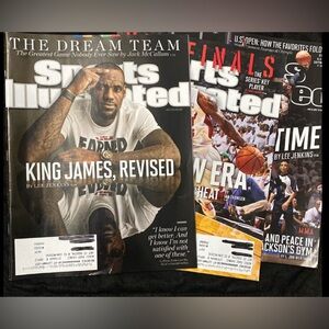 Sports Illustrated 2012 Commemorative Issue Magazine LeBron James Miami Heat +2